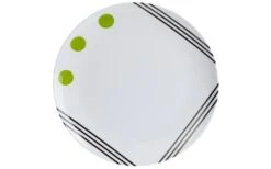 Plato De Melamina Berger Dots Verde