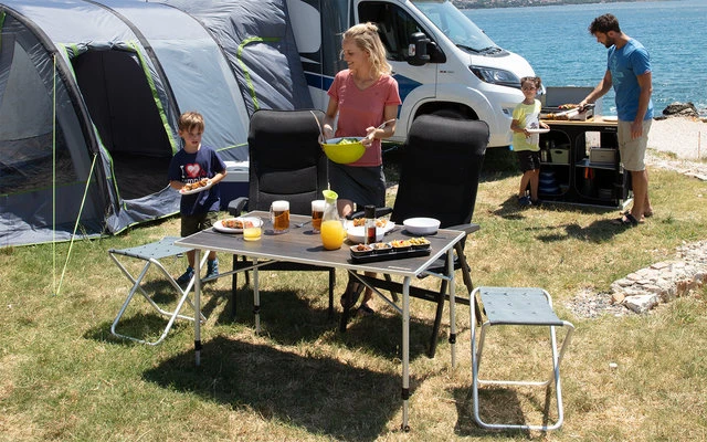 Taburete Plegable Berger XL Gris 3 Taburete Plegable Berger XL Gris