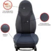 Fundas De Asiento Dubai 2 Piezas Fiat Ducato, Citroën Jumper, Peugeot Boxer My. 2006 - 2020 -Berger 393043 2919258