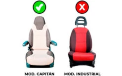 Sitzbezüge Capitan 2 Stück Fiat Ducato, Citroën Jumper, Peugeot Boxer Bj. 2006 - 2020 -Berger 393136 2919113