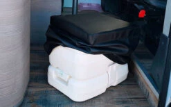 Tapa/panel Para Porta Potti 335 Y Dometic 9L 972 Camping Toilet -Berger 393892 2919335