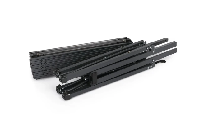 Mesa Rodante De Aluminio Berger Negra 4 Mesa Rodante De Aluminio Berger Negra - Imagen 2