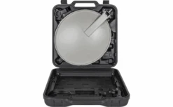 Sistema De Satélite Móvil Berger Conjunto Completo LNB único En Maletín De Camping